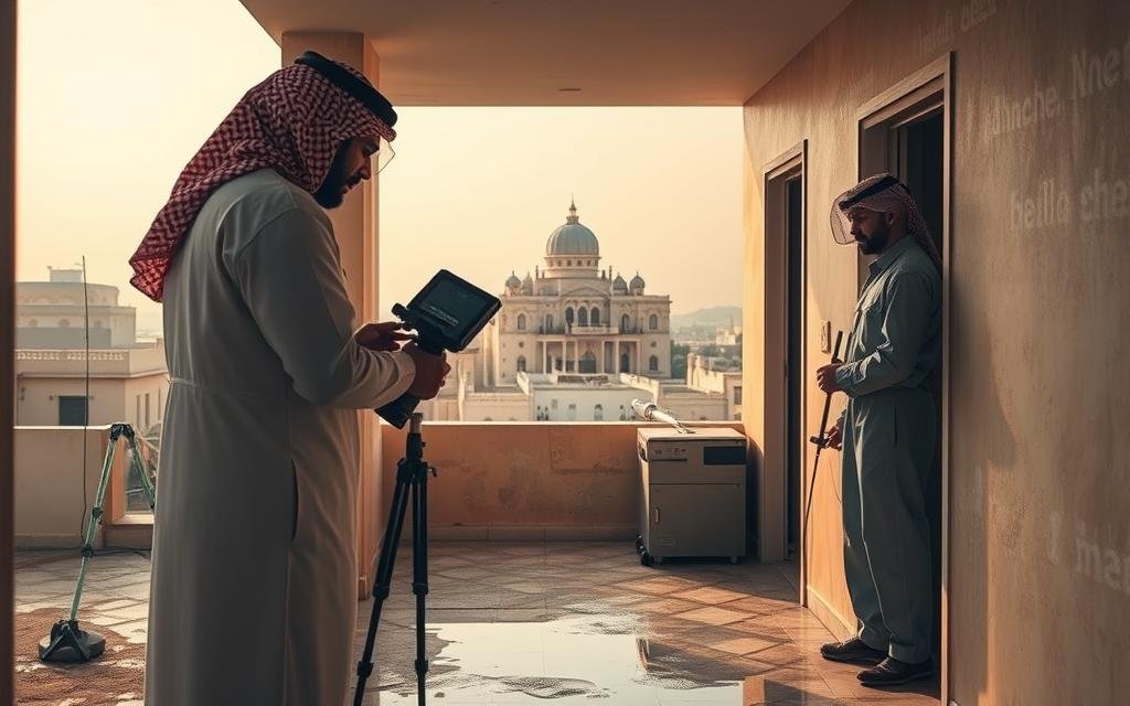 كشف تسربات الريان بالطائف