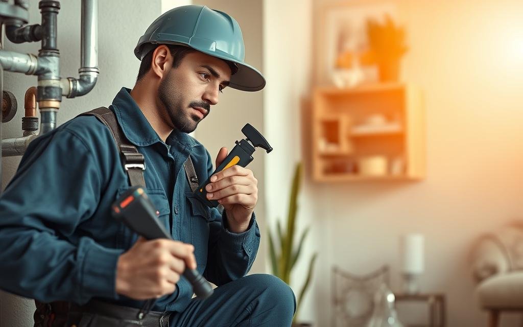 كشف تسربات مياه الرميدة بالطائف